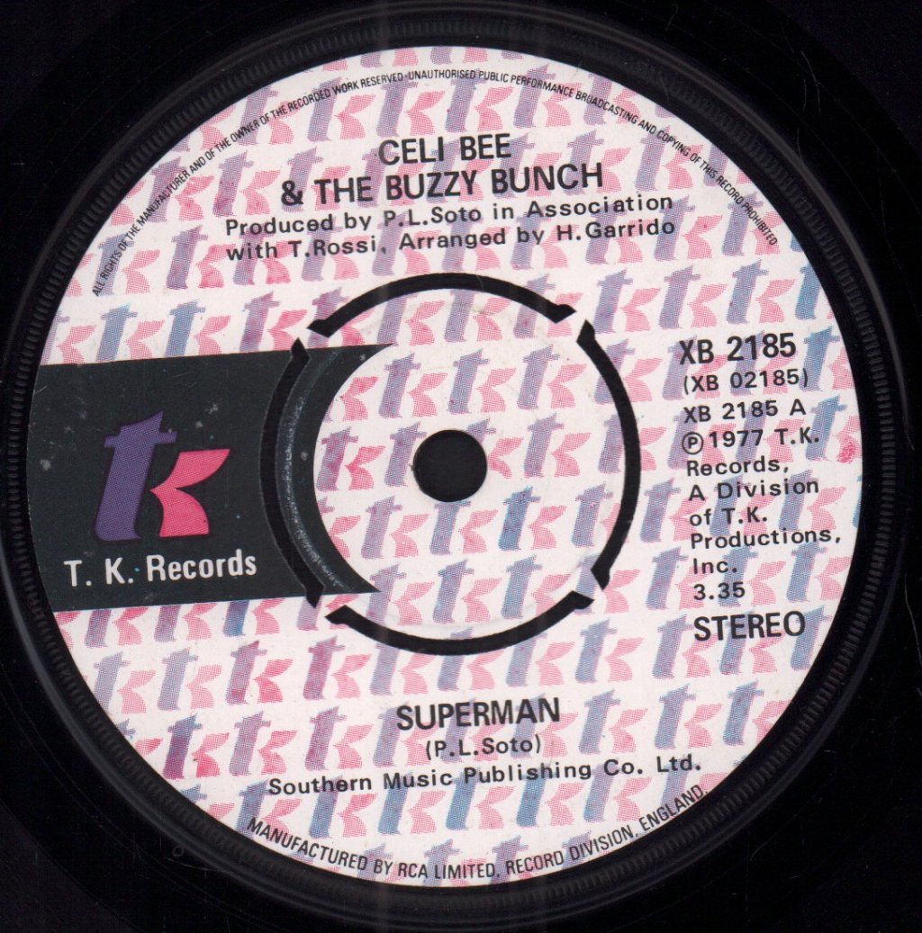 Celi Bee And The Buzzy Bunch - Superman - 7 Inch