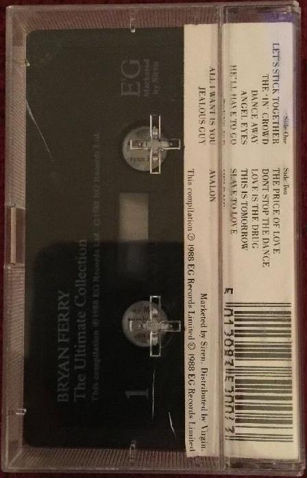 Bryan Ferry / Roxy Music - Ultimate Collection - Cassette