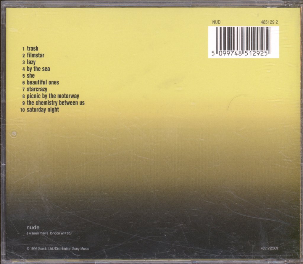 Suede - Coming Up - Cd