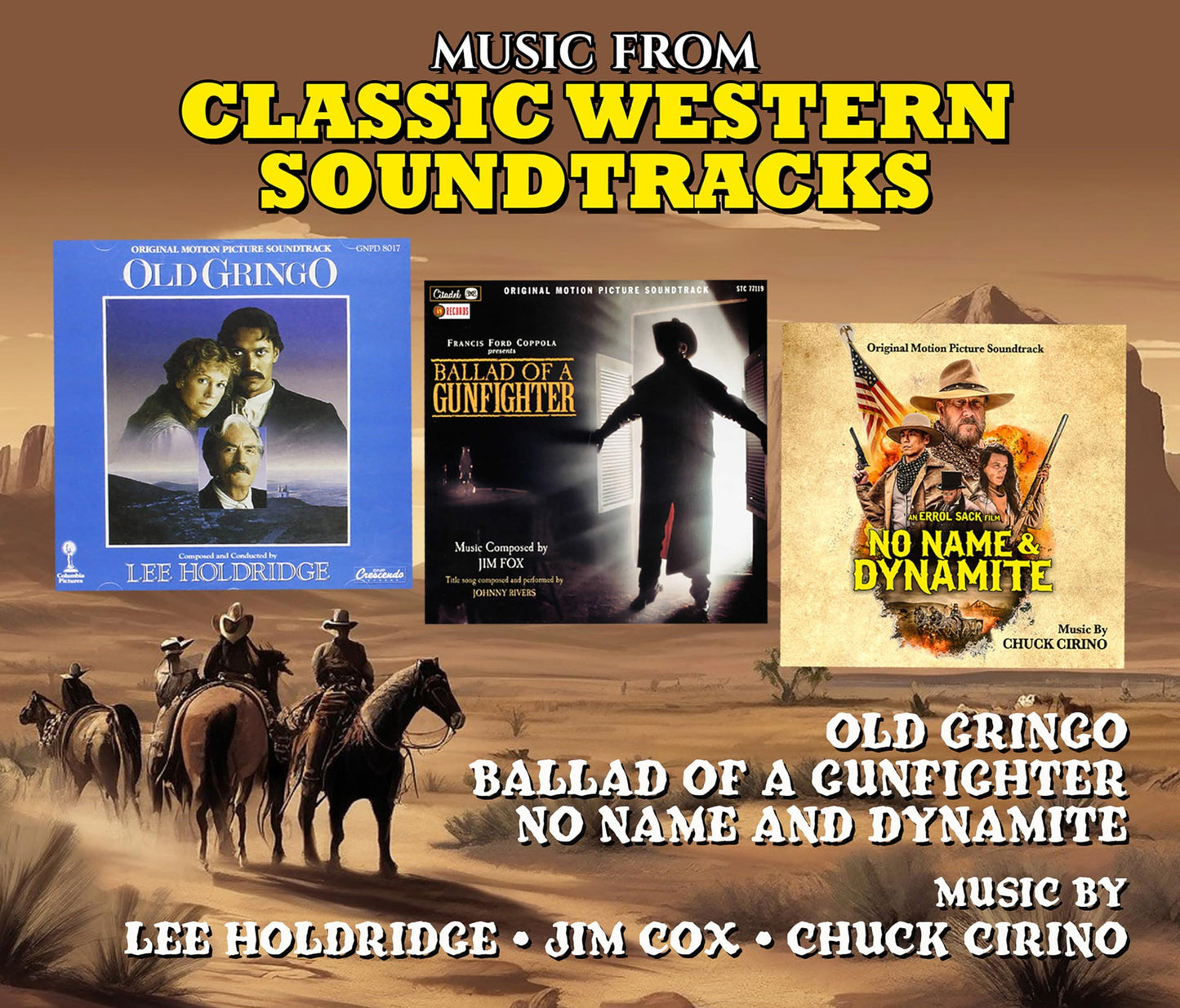 Various Artists - Music From Classic Western Soundtracks - Cd