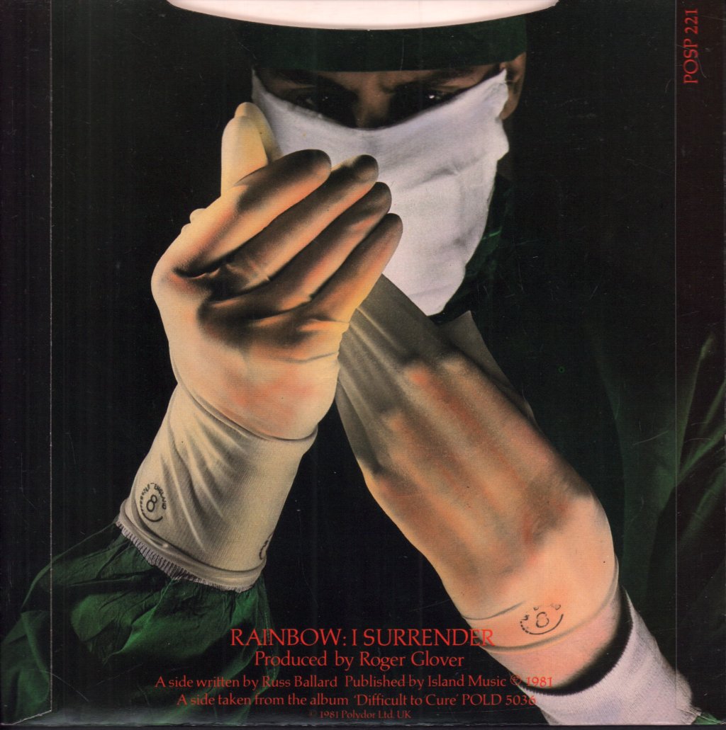 Rainbow (Rock/Metal Group) - I Surrender - 7 Inch