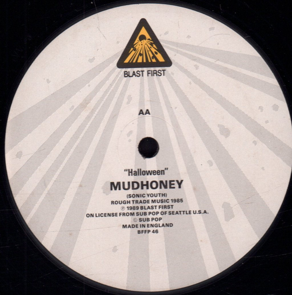 Sonic Youth/Mudhoney - Touch Me I'm Sick/Halloween - 12 Inch