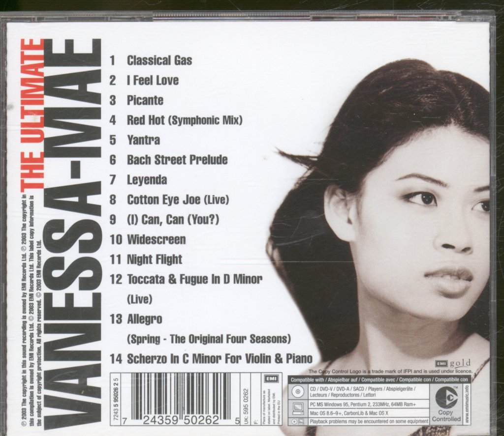 Vanessa-Mae - Ultimate Vanessa-Mae - Cd