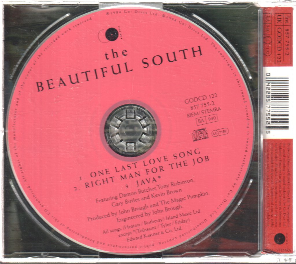 Beautiful South - One Last Love Song - Cd