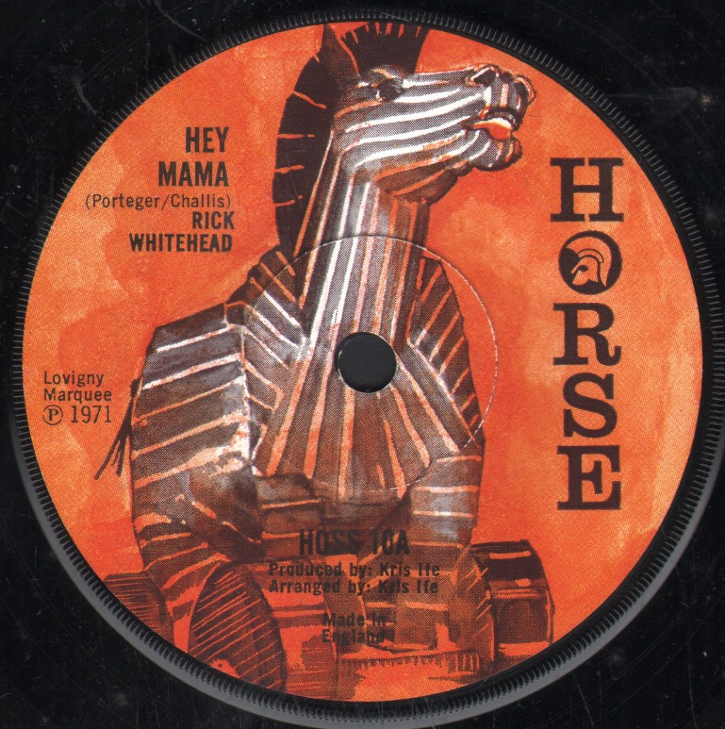 Rick Whitehead - Hey Mama - 7 Inch