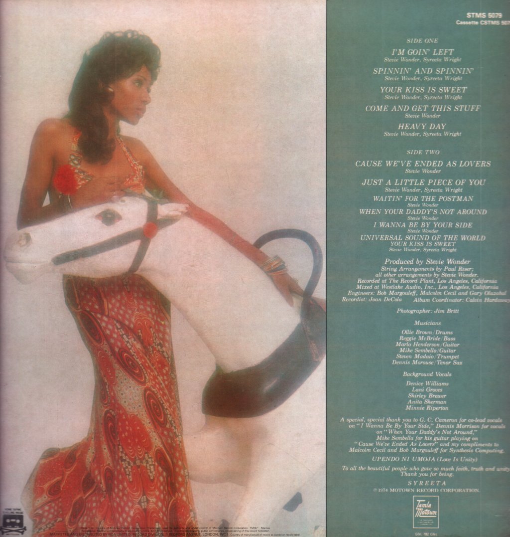 Syreeta - Stevie Wonder Presents - Lp
