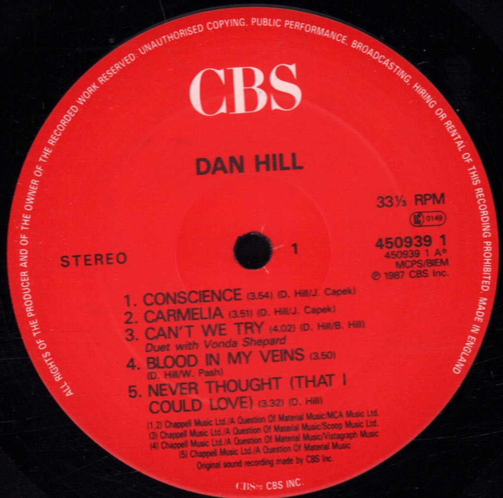 Dan Hill - Dan Hill - Lp