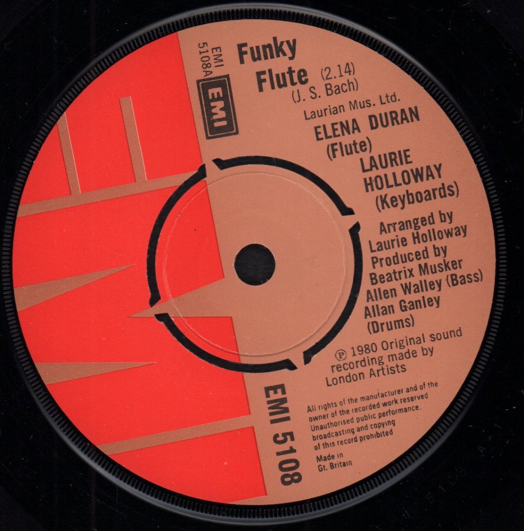 Elena Duran - Funky Flute - 7 Inch