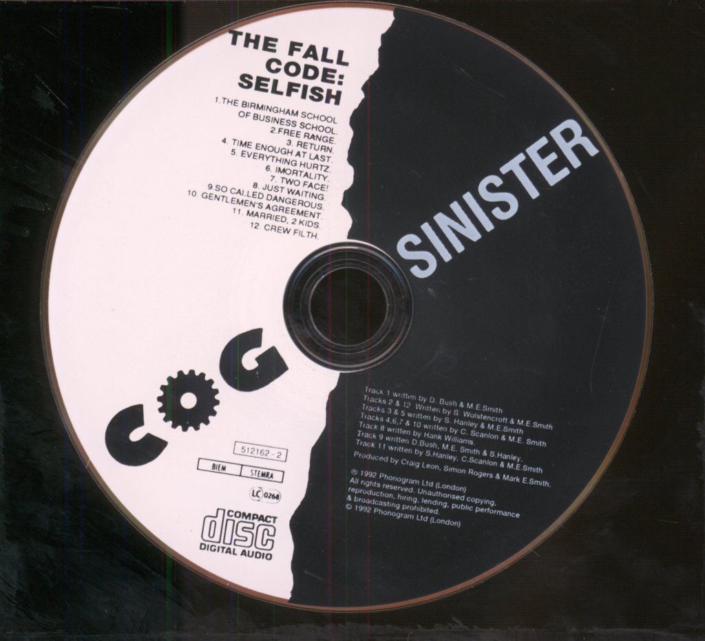 Fall - Code : Selfish - Cd