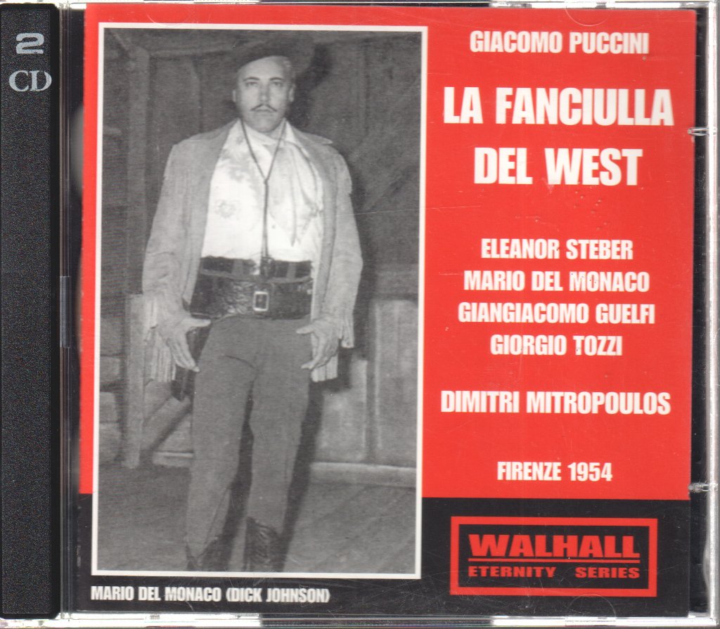 Dimitri Mitropoulos - Puccini - La Fanciulla Del West - Double Cd