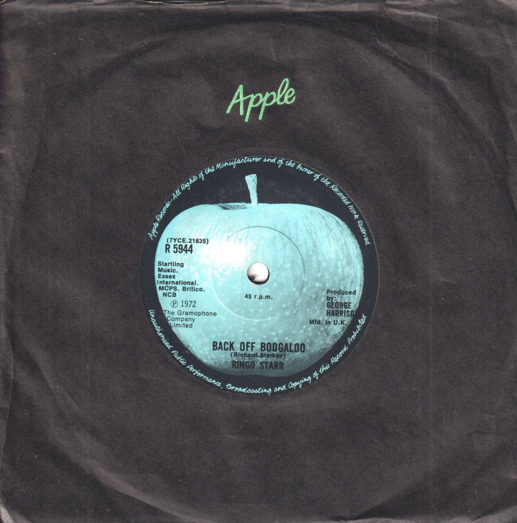 Ringo Starr - Back Off Boogaloo - 7 Inch