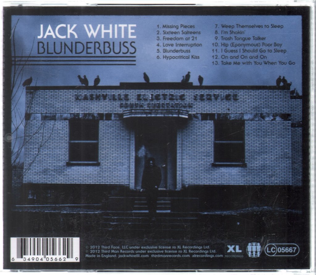 Jack White - Blunderbuss - Cd