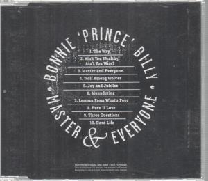 Bonnie Prince Billy - Master And Everyone - Cd