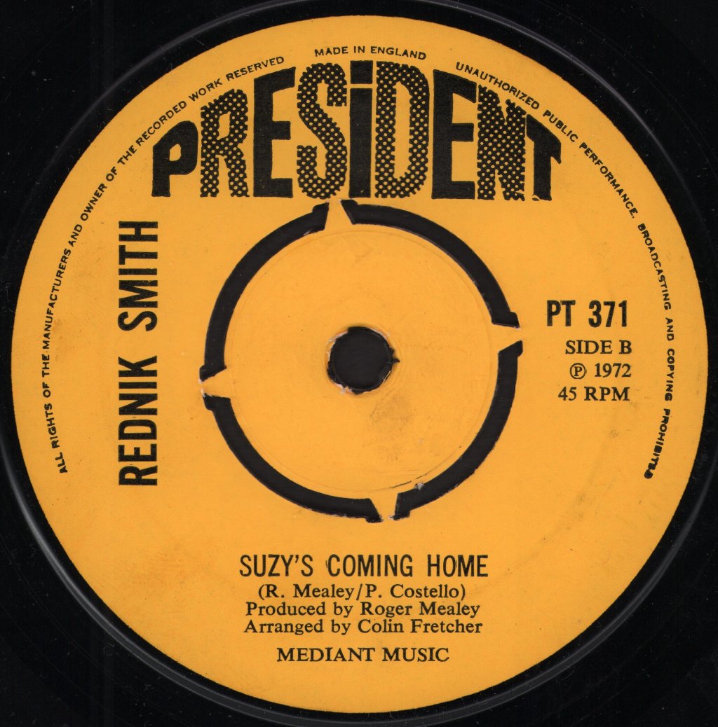 Rednik Smith - Tennessee Woman - 7 Inch