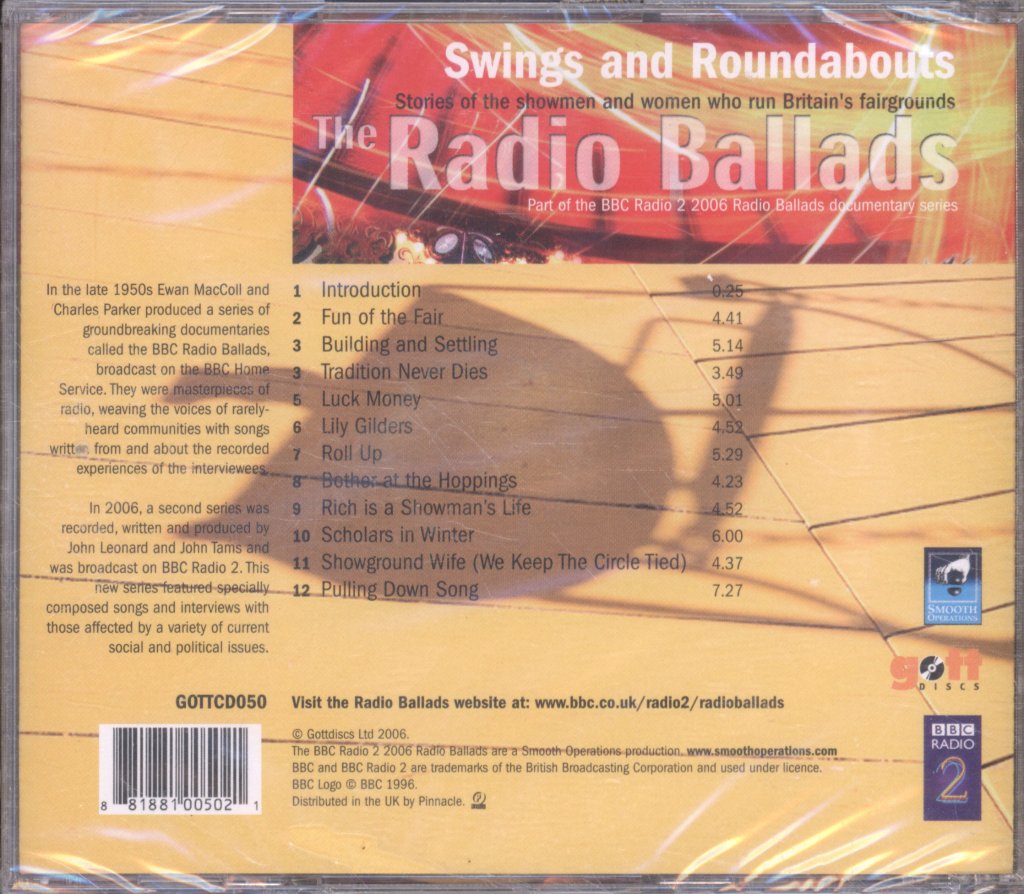 Various Artists - Swings And Roundabouts. Stories Of The Showmen And Women Who Run Britain's Fairgrounds - Cd