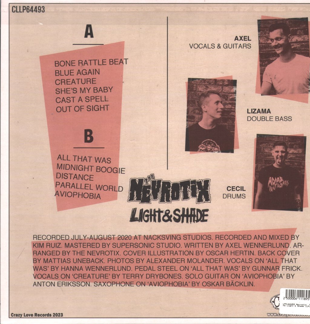 Nevrotix - Light & Shade - Lp