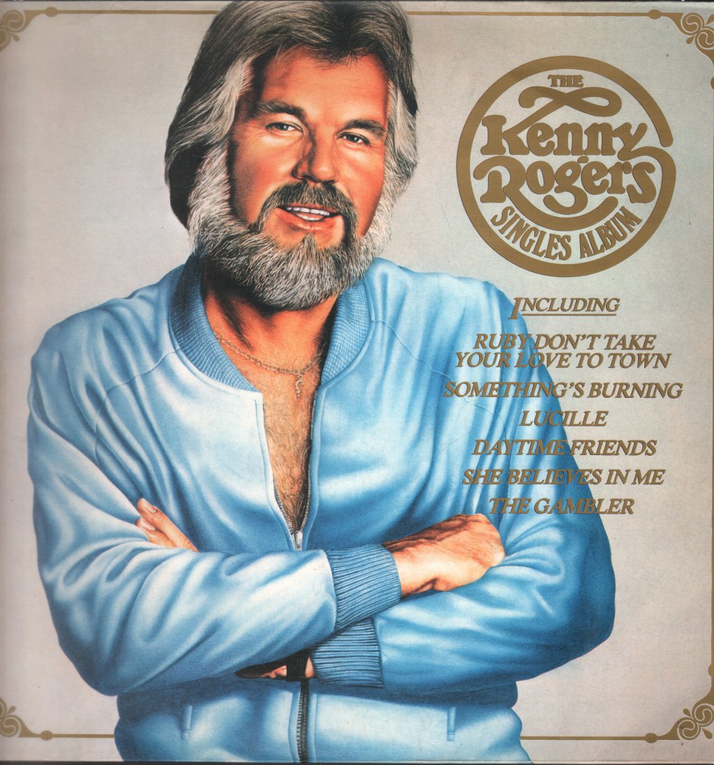 Kenny Rogers - Kenny Rogers Singles Album - Lp