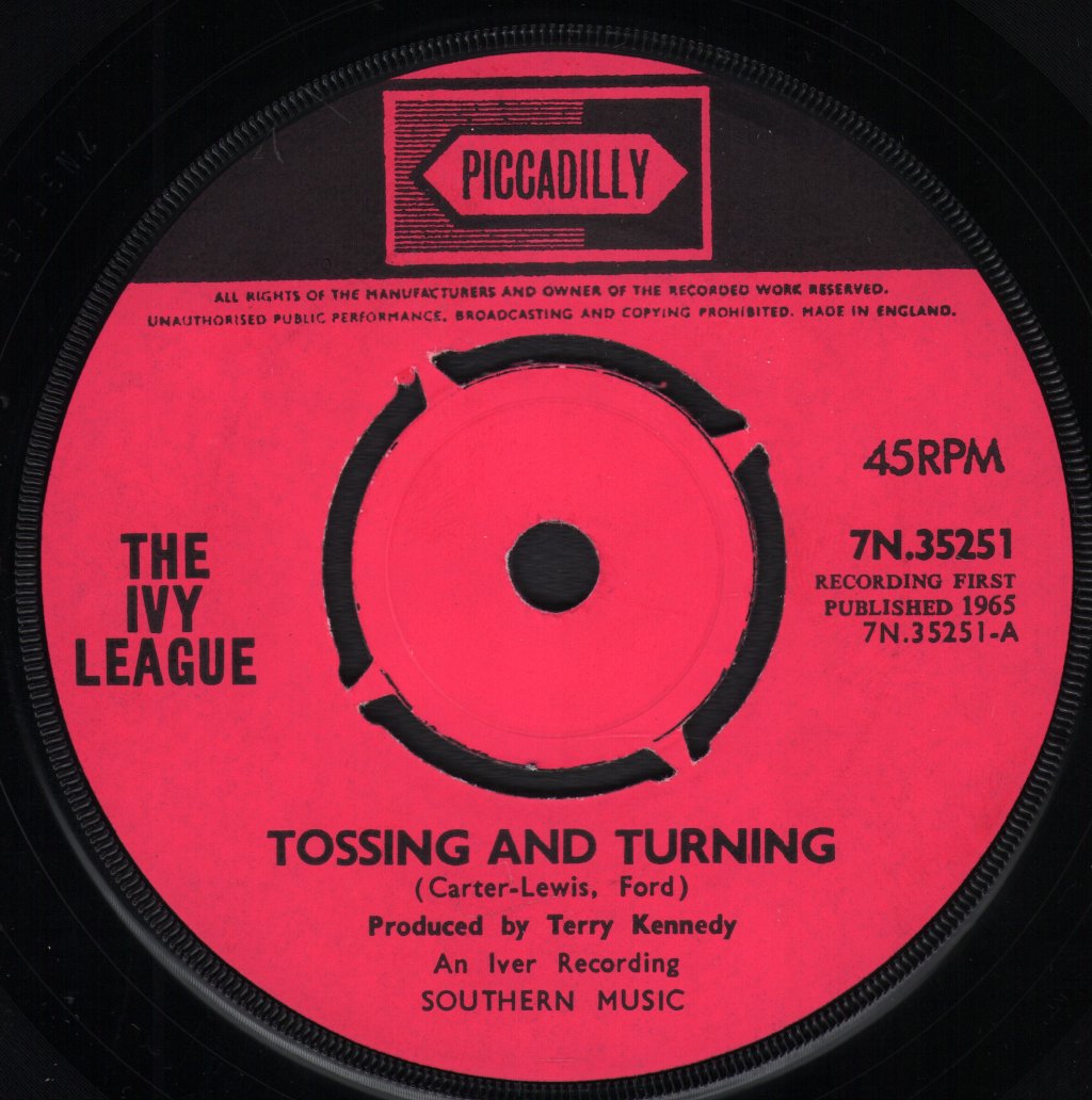 Ivy League - Tossing And Turning - 7 Inch