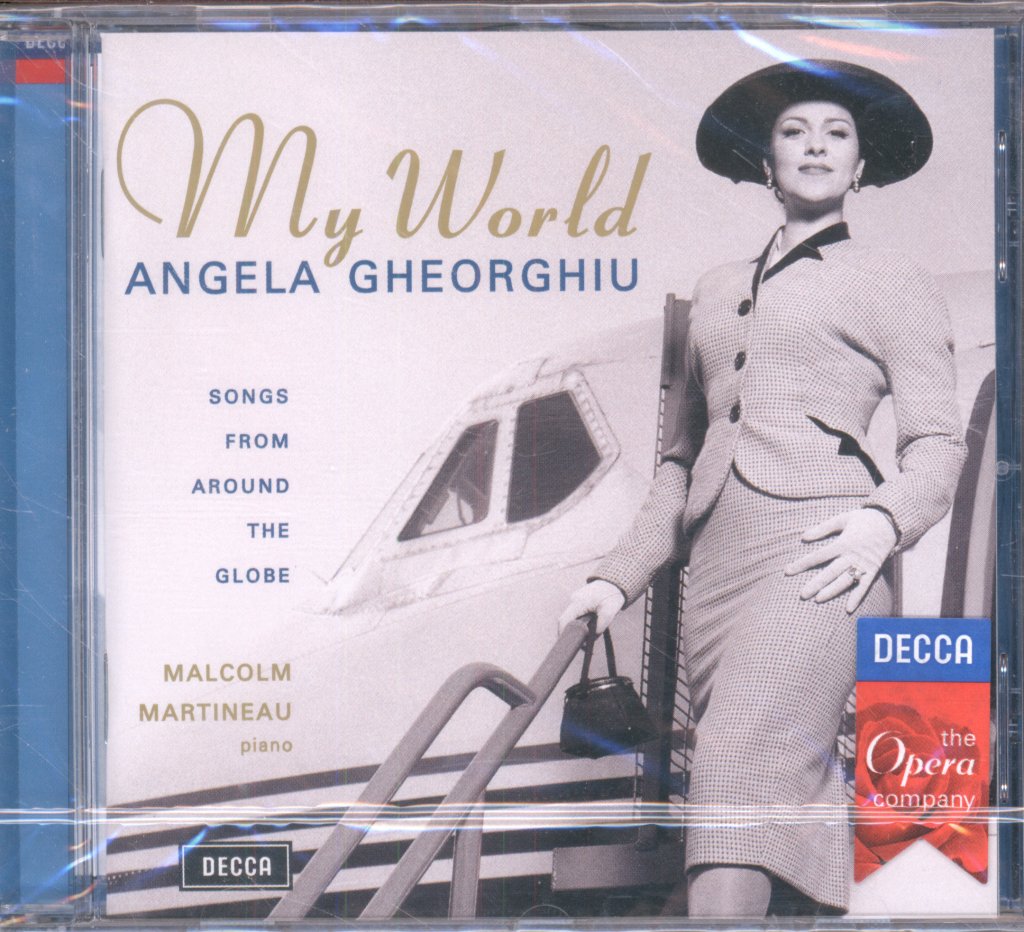 Angela Gheorghiu - My World - Songs From Around The Globe - Cd