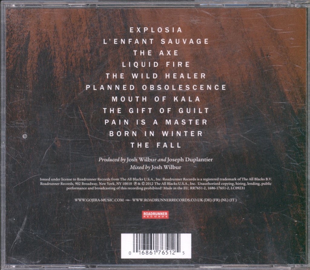 Gojira - L'Enfant Sauvage - Cd