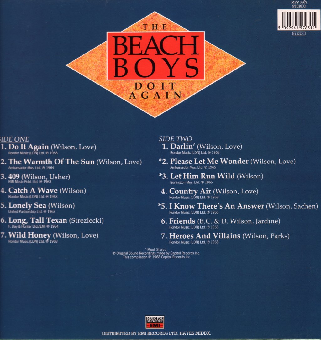 Beach Boys - Do It Again - Lp