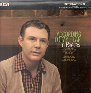 Jim Reeves - According To My Heart - Lp