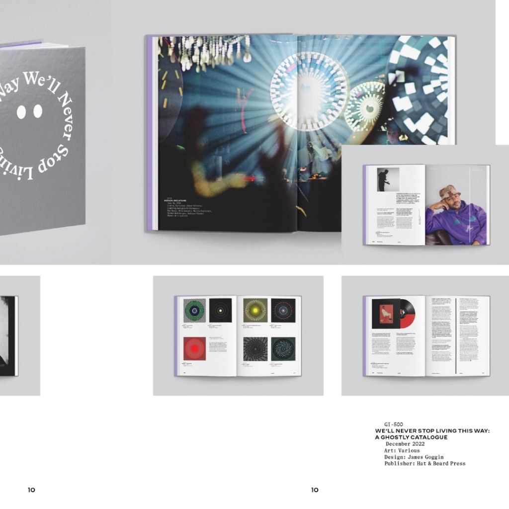 Various Artists - We'll Never Stop Living This Way: A Ghostly International Catalogue - Book