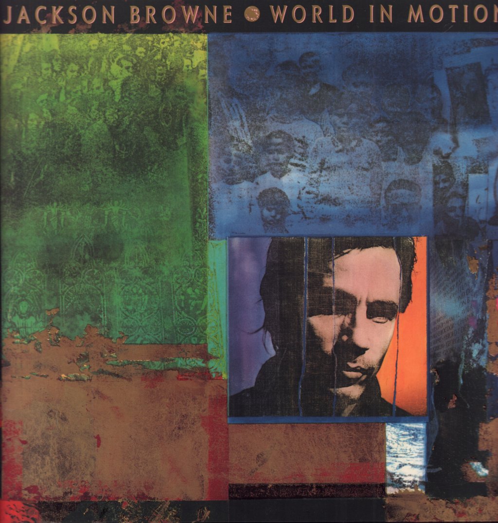 Jackson Browne - World In Motion - Lp