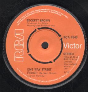 Beckett Brown - Nobody Else Will Do - 7 Inch