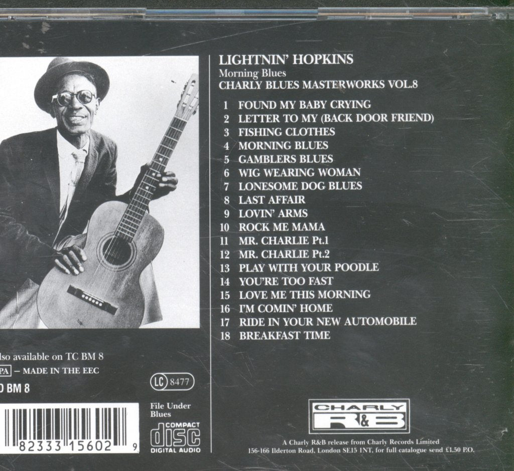 Lightnin' Hopkins - Morning Blues: Charly Blues Masterworks, Vol. 8 - Cd