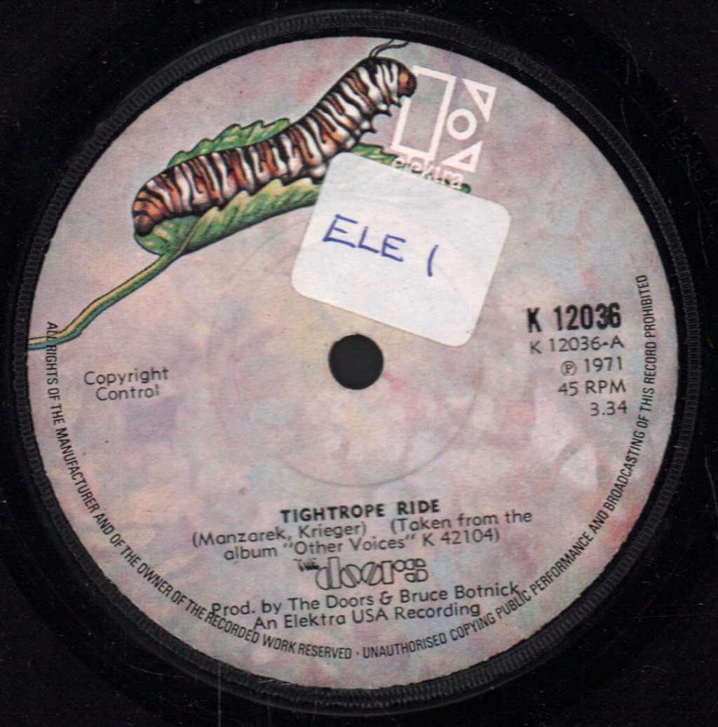 Doors - Tightrope Ride - 7 Inch
