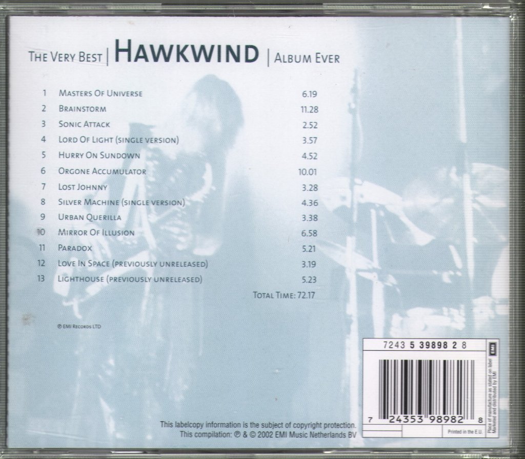 Hawkwind - Very Best Hawkwind Album Ever - Cd