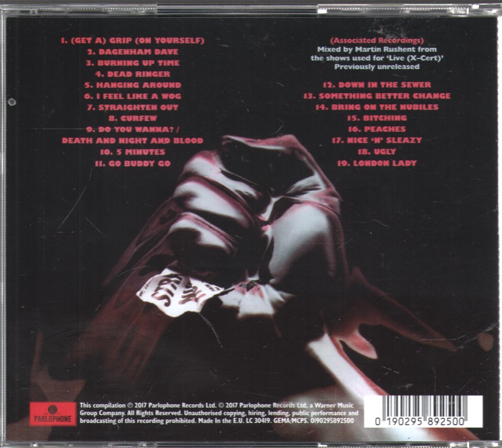 Stranglers - Live (X Cert) - Cd