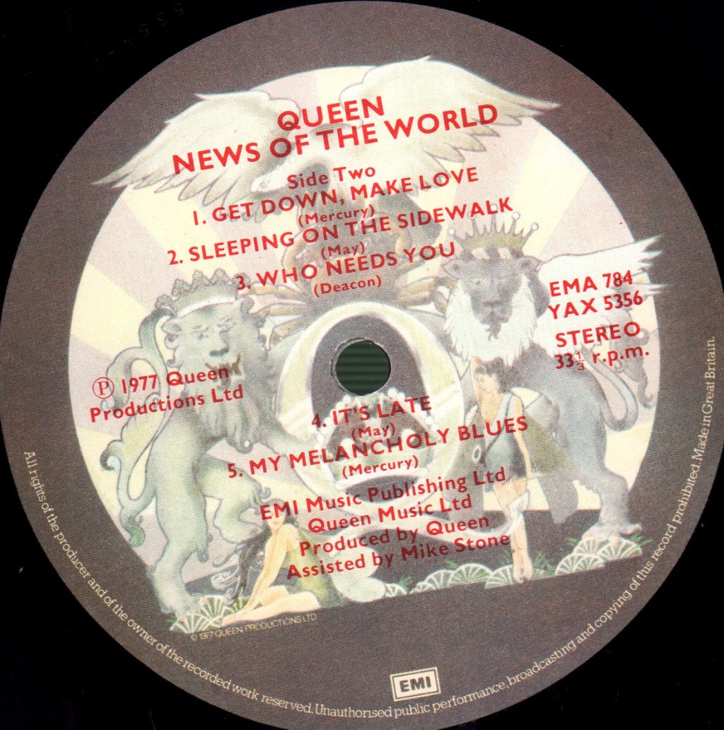 Queen - News Of The World - Lp