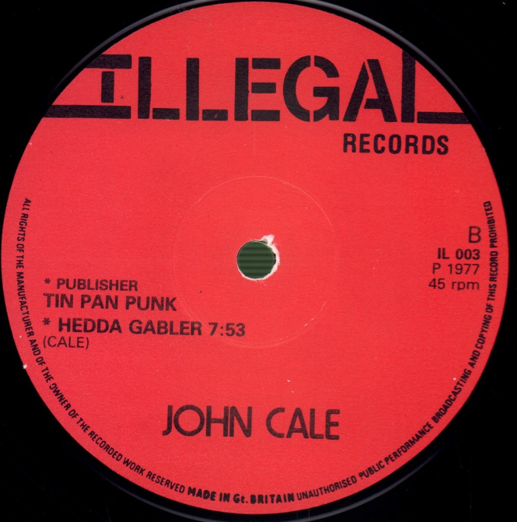 John Cale - Animal Justice - 12 Inch