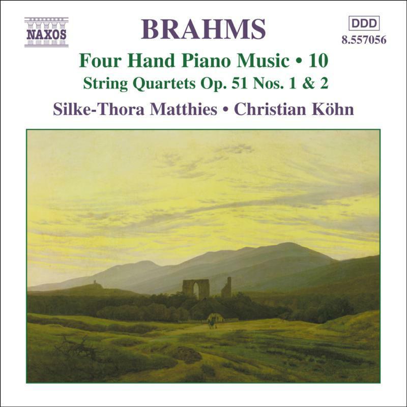 Brahms - Brahms:four Hand Piano 10 - Cd