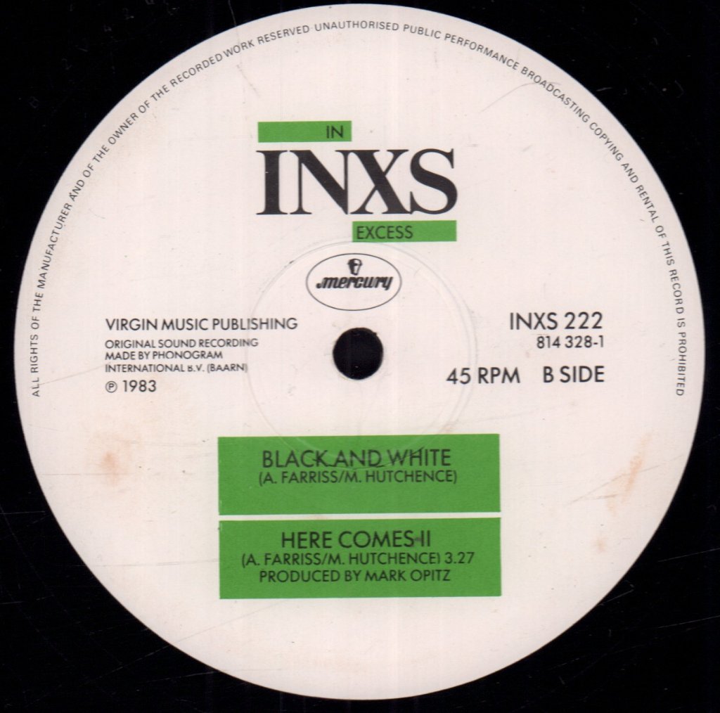 INXS - One Thing - 12 Inch