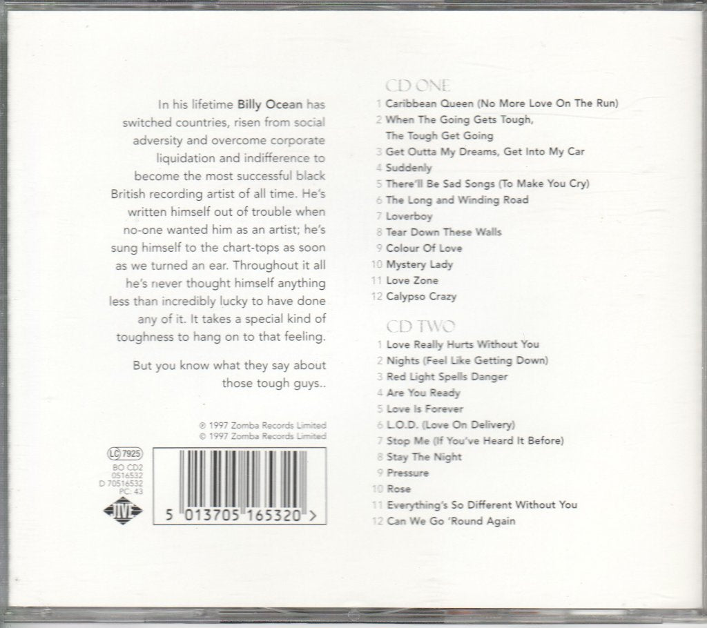 Billy Ocean - L.I.F.E. (Love Is For Ever) - Double Cd