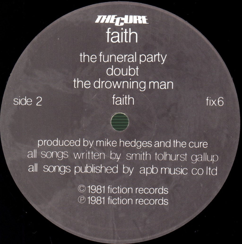 Cure - Faith - Lp