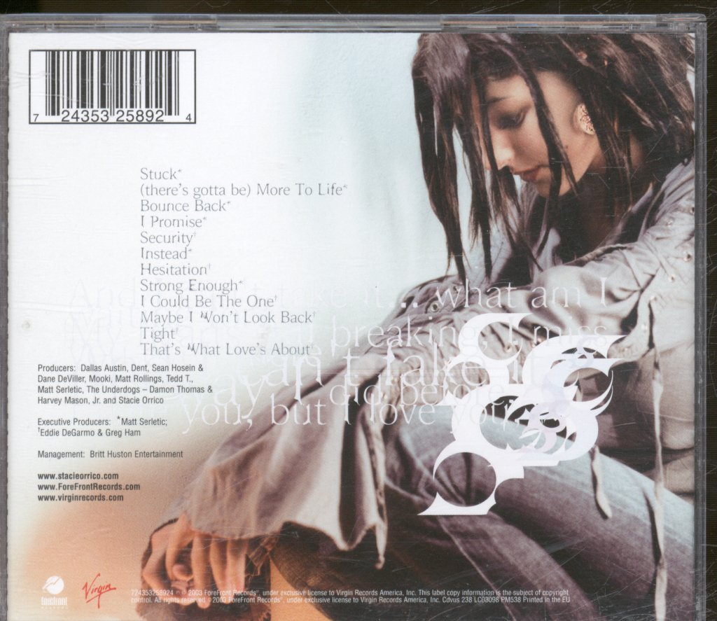 Stacie Orrico - Stacie Orrico - Cd