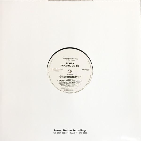 Clock - Holding On 4 U - 12 Inch
