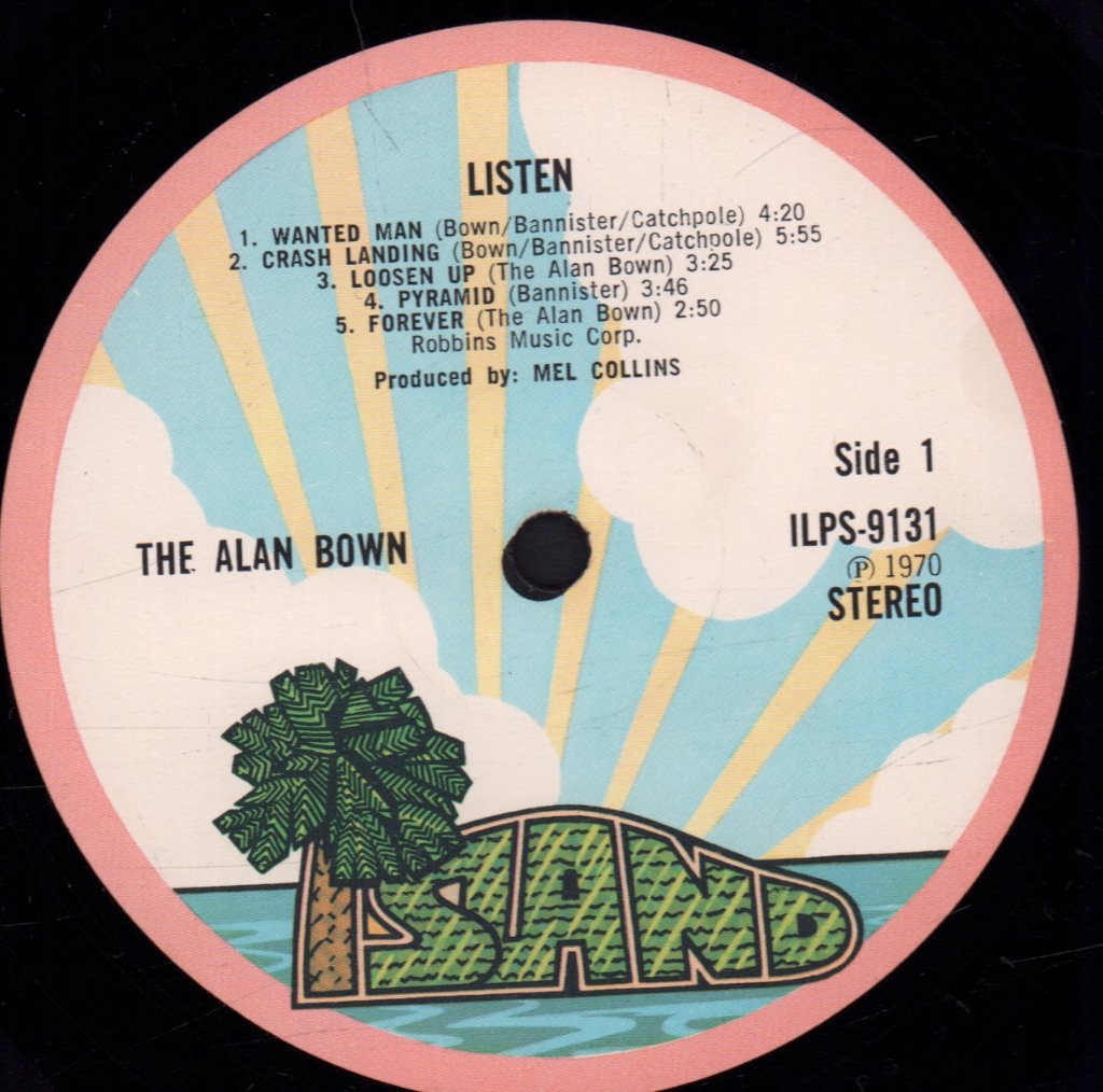 Alan Bown - Listen - Lp
