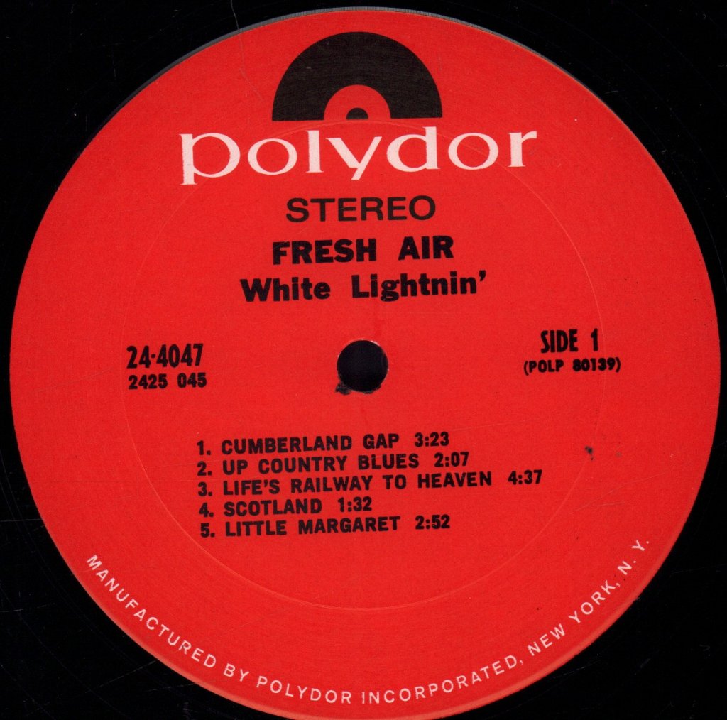 White Lightnin' - Fresh Air - Lp