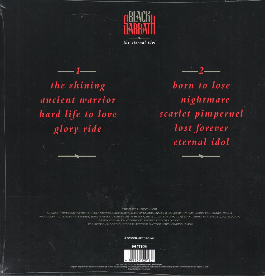 Black Sabbath - The Eternal Idol - Lp