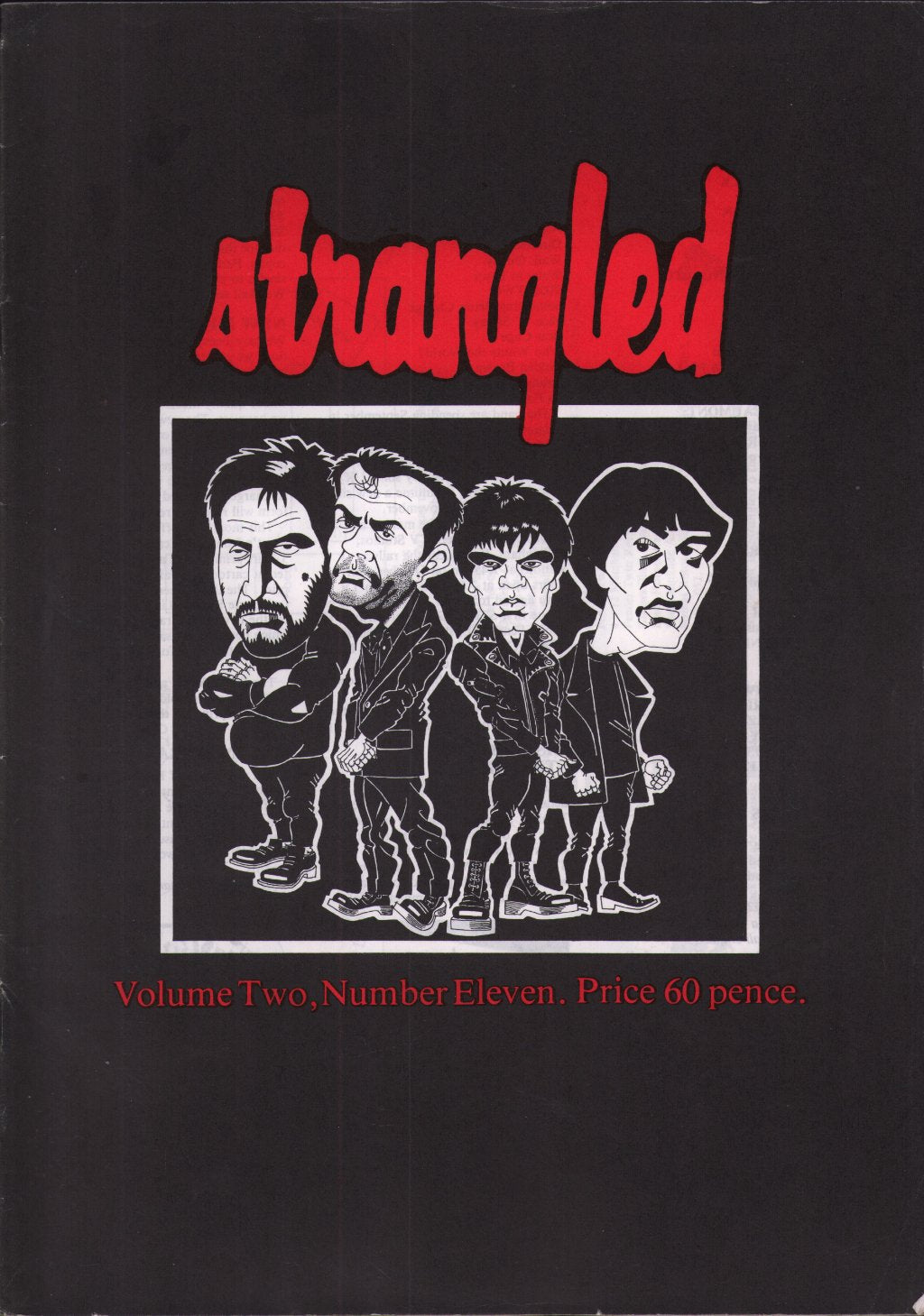 Stranglers - Strangled Volume 2 Number 11 - Fanzine