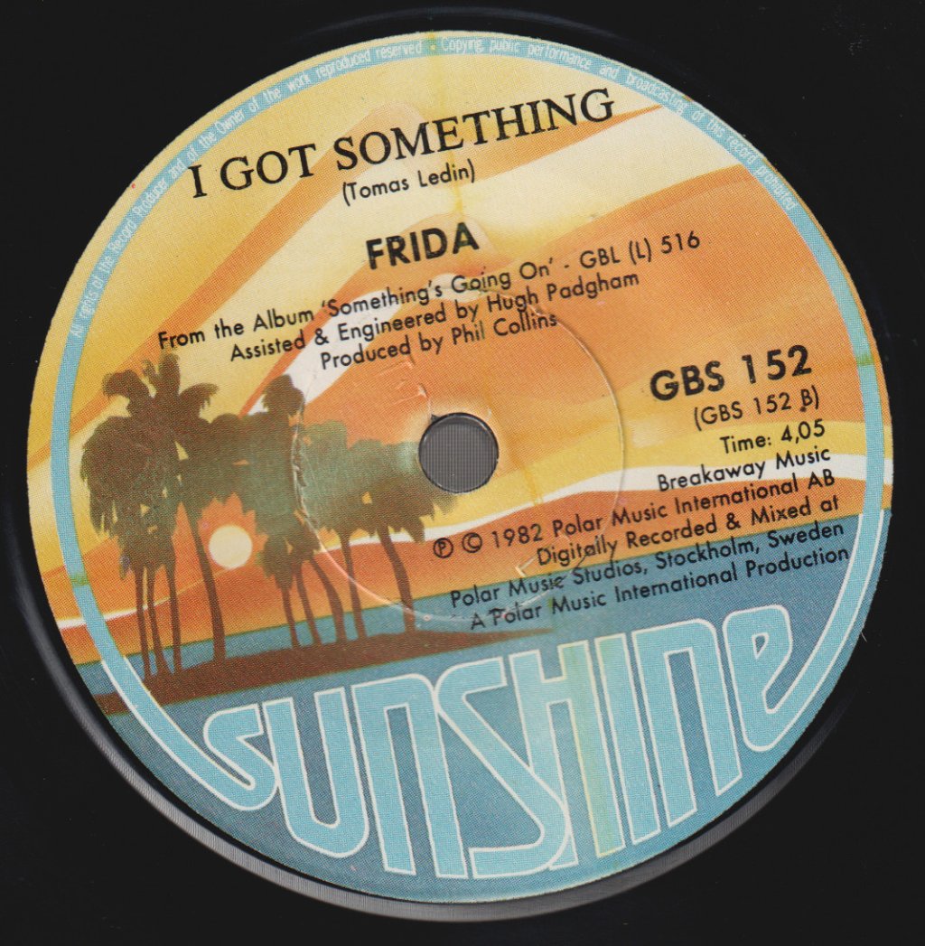 Frida - I See Red c/w I Got Something - 7 Inch
