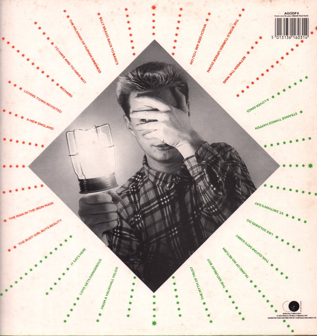 Billy Bragg - Back To Basics - Double Lp