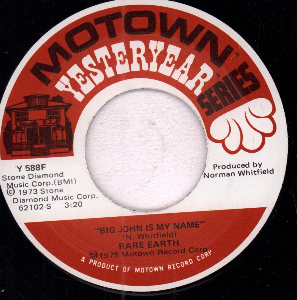 Rare Earth - Ma - 7 Inch