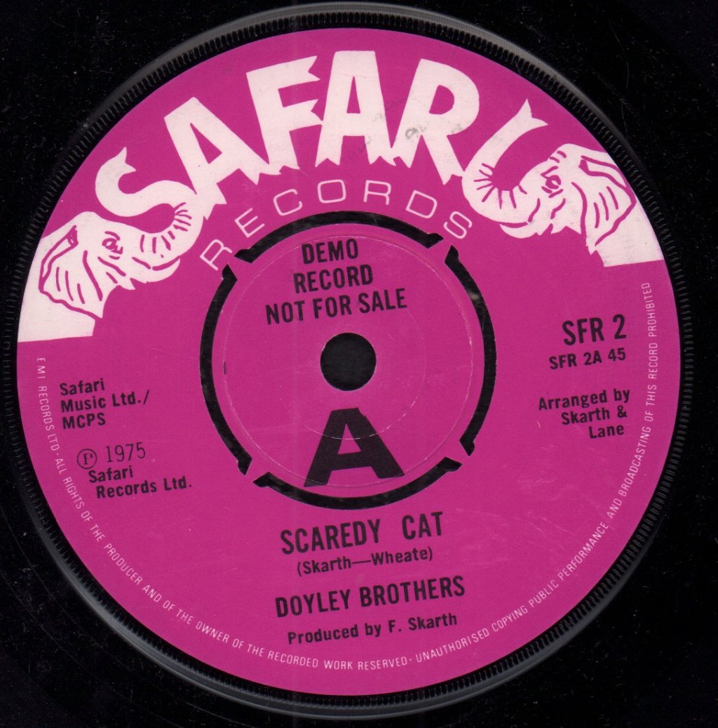 Doyley Brothers - Scaredy Cat - 7 Inch
