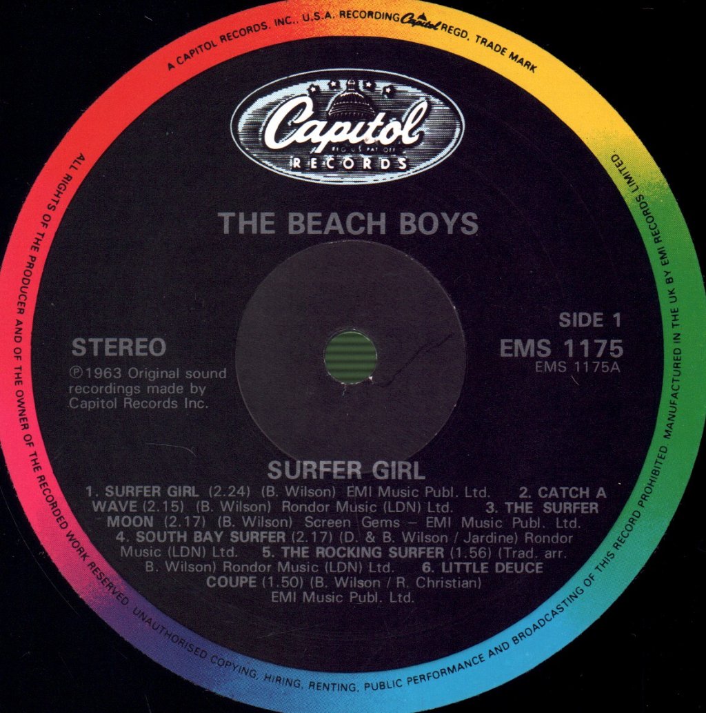 Beach Boys - Surfer Girl - Lp